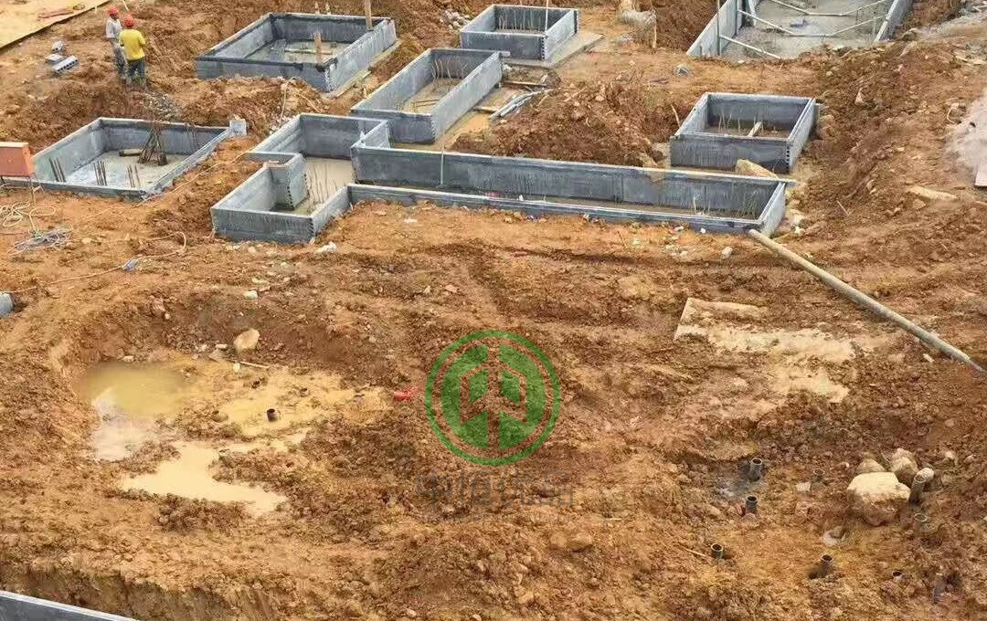 Prefabricated foundation formwork
