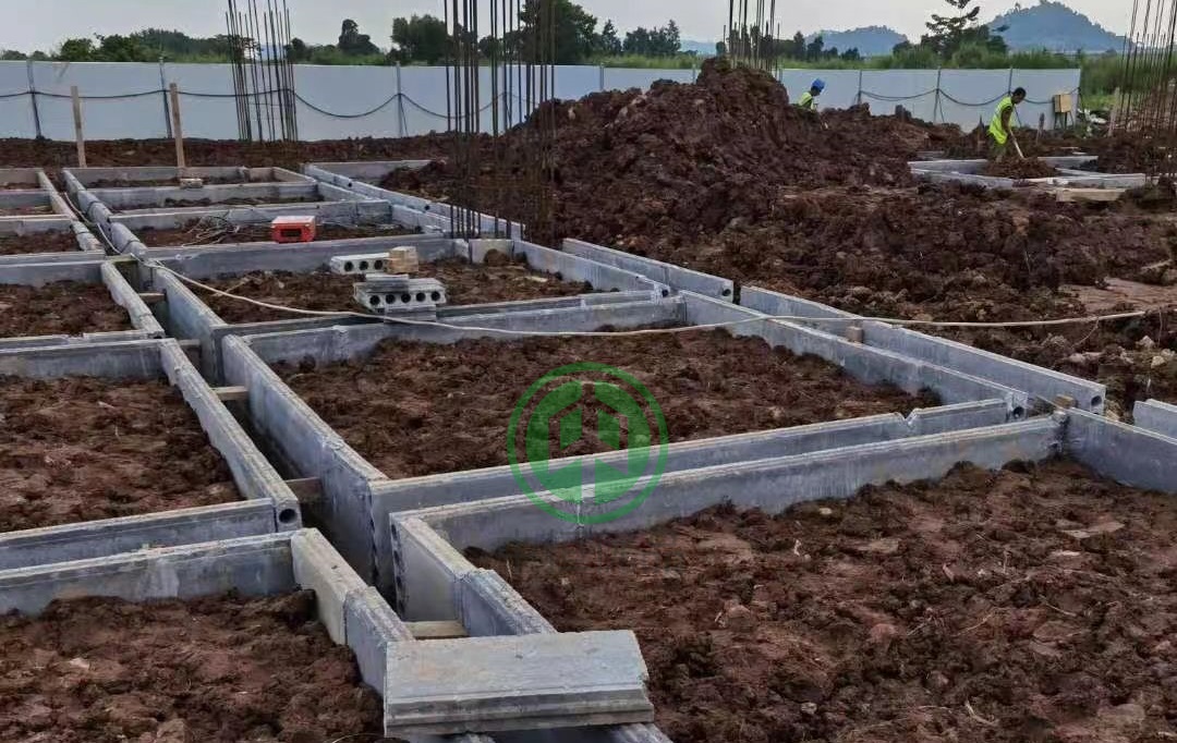 Prefabricated foundation formwork